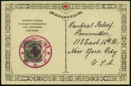 Berlin 1920 (4.11.) Seltener, Roter SSt: Charlottenburg 1/Dankesgruß/Deutsches Rotes Kreuz Auf EF 20 Pf.... - Other & Unclassified