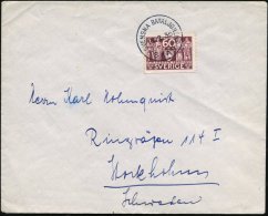 SCHWEDEN /  SAARGEBIET 1935 (16.2.) 1K: SVENSKA BATALJONEN/SAAR Klar Auf EF Schweden 60 Öre Reichstag (Mi.226)... - Other & Unclassified