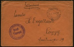 KÖNIGSBRÜCK-/ *ÜBUNGSPLATZ/ A 1916 (29.8.) 1K-Steg + Viol. 2K-HdN: Ausbildungskursus Mit... - Other & Unclassified