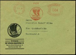 BERLIN-CHARLOTTENBURG/ 2/ VELA 1933 (3.3.) Sehr Seltener AFS  N A C H  Der NS-Machtergreifung! = Vereinigung D.... - Other & Unclassified