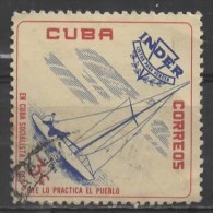 1962 National Sports Institute (I.N.D.E.R.) Commemoration - 3c Yachting  FU - Usados