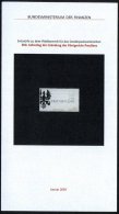 B.R.D. 2001 (Jan.) 110 Pf. "300 Jahre Königreich Preußen", 38 Verschied. Color-Alternativ-Entwürfe... - Other & Unclassified