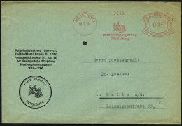 MERSEBURG/ Preußische Regierung/ Merseburg 1931 (10.3.) AFS (preuß.Adler), Motivgl. Vordr.-Dienstbf. ... - Other & Unclassified