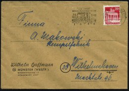 (21a) MÜNSTER (WESTF)/ Aa/ 300 JAHRE/ WESTFÄL.FRIEDE/ 1648 1948 (23.10.) MWSt = Ort Mit Histor.... - Other & Unclassified