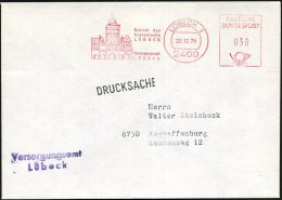 2400 LÜBECK 1/ Rettet Das/ Historische/ LÜBECK/ Versorgungsamt 1975 (22.12.) AFS (Altstadt M.Torhaus) +... - Other & Unclassified