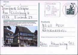 3352 EINBECK 1/ Me/ 700 JAHRE/ BIERSTADT.. 1989 (26.6.) MWSt Auf Ortsgl. BiP 60 Pf. Bavaria: Einbeck..Urheimat D.... - Other & Unclassified