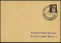 MARIENBURG (WESTPR) 2/ Burg D.Deutschen Ritter/ 700 Jahre Ostgeschichte 1944 (17.11.) Seltener HWSt = Kopf Eines... - Other & Unclassified