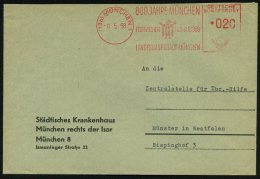 (13b) MÜNCHEN 1/ 800 JAHRE MÜNCHEN/ FESTWOCHEN.. 1958 (6.5.) Jubil.-AFS = Münchener "Kindl" (Bf.... - Other & Unclassified