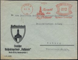 BERLIN W/ 30/ Besucht/ Den/ Kyffhäuser/ Kyffhäuser-Bundeshaus 1936 (23.1.) Seltener AFS = Barbarossa-/... - Other & Unclassified