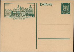 Frankfurt/ Main 1926 5 Pf. BiP Adler, Grün: Der Römer.. Wahlstätte Der Deutschen Kaiser , Ungebr.... - Autres & Non Classés