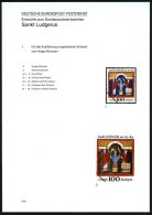 B.R.D. 1992 (März) 100 Pf. "Sankt Ludgerus 1250. Geburtstag", 16 Verschied.Color-Entwürfe D.... - Other & Unclassified