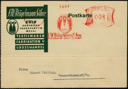 KÖLN/ 1/ F.W.Brügelmann Söhne.. 1931 (11.12.) AFS = Dom-Silhouette (+ 3 Kronen Für Die Hl. 3... - Other & Unclassified