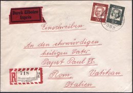 7553 MUGGENSTURM/ A 1963 (13.12.) 1K + Alter RZ: Muggensturm/über Rastatt (ohne PLZ = Aufbrauch) An Den... - Other & Unclassified