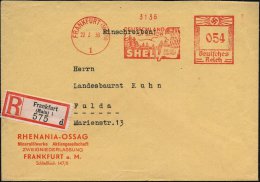 FRANKFURT (MAIN)/ 1/ DEUTSCHLAND/ IST SCHÖN/ SHELL/ REISE=/ DIENST 1938 (22.2.) AFS 054 Pf (Waldlandschaft,... - Other & Unclassified