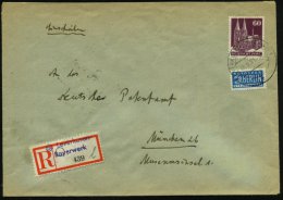 LEVERKUSEN-BAYERWERK/ E 1951 (5.9.) 2K Ohne PLZ = Hauspostamt Bayer-Werk + Provis. Firmen-Selbstbucher-RZ: (22 C)... - Other & Unclassified