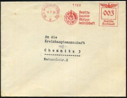 BERLIN-CHARLOTTENBURG/ 9/ IG/ LEUNA/ Deutsche/ Gasolin/ AG 1938 (8.2.) AFS (IG-Leuna-Logo) Rs. Abs.Vordr.:DEUTSCHE... - Other & Unclassified