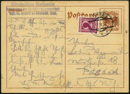 ÖSTERREICH 1932 (12.9.) 1K: EIBISWALD/*c* + Viol. Abs.-3L: Straßenbau Rothwein/Arbeitslager Der... - Other & Unclassified