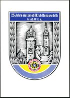 Donauwörth 1977 (Dez.) PP 40 Pf. Burgen, Grün: 25 Jahre Automobilclub Donauwörth Im ADAC , Ungebr.... - Other & Unclassified