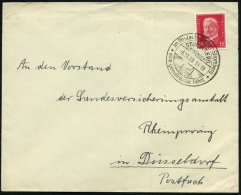 STROMBERG/ (HUNSRÜCK)/ Im Postauto Bingen-Stromberg.. 1929 (6.11.) HWSt (Burgruine) Rs. Viol. Abs.-2L:... - Other & Unclassified