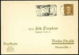 FULDA/ **o/ AUF!/ MIT/ KRAFT-/ POST/ IN DIE RHÖN 1929 (18.4.) MWSt = Omnibus (in Rhön-Landschaft) Auf PP... - Other & Unclassified