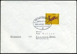 SOLTAU-HANNOVER/ ÜBERLANDPOST/ 0304-01/ 03/ A 1966 (10.5.) Oval-St. Klar Auf Inl.-Bf. (Mi.511) - Other & Unclassified