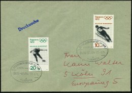 OSTERBURKEN-FRANKFURT AM MAIN/ ÜBERLANDPOST/ 0696-01/ 05/ A/ FLUGHAFEN 1974 (11.9.) Oval-St. Klar Auf Inl.-Bf. - Sonstige & Ohne Zuordnung