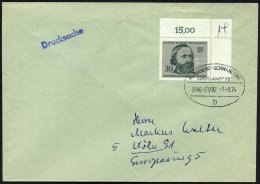 NÜRNBERG-SCHWANDORF/ ÜBERLANDPOST/ 0846-01-02/ B 1974 (7.9.) Oval-St. , Klar Auf Inl.-Bf. (Mi.598) - Other & Unclassified