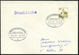 MÜNSTER-KÖLN-BONN FLUGHAFEN/ ÜBERLANDPOST/ 440-5-1/ A 1978 (27.5.) Oval-St. Klar Auf Inl.-Bf.... - Sonstige & Ohne Zuordnung