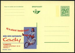 BELGIEN 1970 2,50 F. Reklame-P Ziffer, Grün: Mijn Mini-cyclomotor Cady KAMOTO = Mofa , Ungebr. (Mi.P 347 IV /... - Other & Unclassified