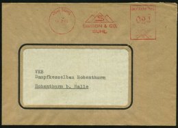 (15a) SUHL/ S/ SIMSON & CO. 1952 (12.2.) Seltener AFS = Fa. Simson Noch  N I C H T  Enteignet! (Firmenlogo)... - Other & Unclassified