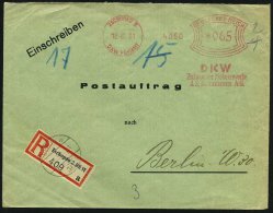 ZSCHOPAU 2/ D K W POSTAMT/ DKW/ Zschopauer Motorenwerke/ J.S.Rasmussen AG. 1931 (12.6.) AFS 065 Pf. =... - Other & Unclassified