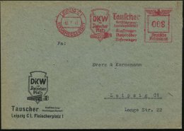 LEIPZIG C1/ REICHSMESSESTADT/ DKW../ Tauscher/ ..Kraftwagen/ Motorräder/ Lieferwagen 1943 (13.7.) AFS =... - Other & Unclassified