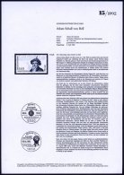 B.R.D. 1992 (Apr.) 140 Pf. "400. Geburtstag Adam Schall Von Bell" Mit Amtl. Handstempel  "M U S T E R" , Postfr. =... - Other & Unclassified
