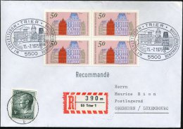 5500 TRIER/ MODELLSCHADT IM DENKMALSCHUTZJAHR 1975 (15.7.) SSt = Porta Nigra (u. Alt-Trier, Gebäuden,... - Other & Unclassified