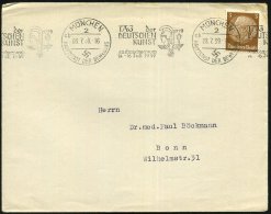 MÜNCHEN/ 2/ Cb/ HDB/ TAG Der/ DEUTSCHEN/ KUNST/ ..14-16 Juli 1939 (8.7.) Seltener BdMWSt = Kopf Der Pallas... - Sonstige & Ohne Zuordnung