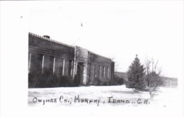 Owyhee County Court House Murphy Idaho Real Photo - Other & Unclassified