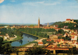 LANDSHUT  BLICK  VOM KLAUSEMBERG AUF LANDSHUT       (VIAGGIATA) - Landshut