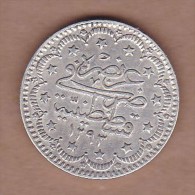 AC - OTTOMAN - TURKEY 5 KURUS 1293 - 32 VF+ RARE TO FIND SILVER COIN KM#720 - Turchia