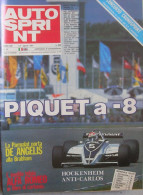 AUTOSPRINT - N.32 - 1981 - GP GERMANIA F1 - Moteurs