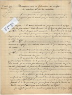 VP3594 - Tabac -  Note De Renseignements à L'intention De Mr GREEN De LIVERPOOL - Mr SCHLOESING à PARIS - Dokumente