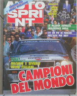 AUTOSPRINT - N.42 - 1988 - RALLY SANREMO - Motores