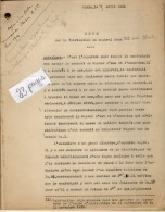 VP3595 - Tabac -  Note Sur La Fabrication Du Caporal Doux Au MANS  - Mr SCHLOESING à PARIS - Documentos