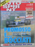 AUTOSPRINT - N.33/34 - 1990 - GP UNGHERIA F1 - Moteurs