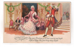 CHRISTMAS: Joyous, Couple Dancing In Ballroom, Happy New Year And Well Wishes, 00-10s - Other