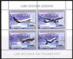 R. D. Du Congo 2006 - Avions Airbus - BF 4 Val ** Neufs // Mnh - Nuovi