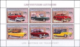 R. D. Du Congo 2006 - Voitures Antiques - BF 6 Val ** Neufs // Mnh - Mint/hinged