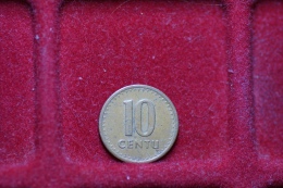 Lithuania 10 Centu 1991 Km#88 - Litouwen