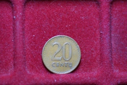 Lithuania 20 Centu 1991 Km#89 - Lituanie