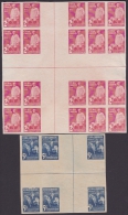 1939-147. (LG283) CUBA. REPUBLICA. 1939. Ed.334-35CH. C. GARCIA CENTRO DE HOJA. CENTER OF SHEET. NO GUM. - Neufs