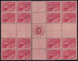 1940-177. (LG286) CUBA. REPUBLICA. 1940. Ed.337CH. ROTARY CLUB CENTRO DE HOJA. CENTER OF SHEET. ORIGINAL GUM. - Unused Stamps